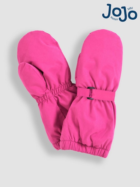 Fushcia Pink - JoJo Maman Bébé Wasserfeste Fausthandschuhe mit Fleecefutter (C62146) | 29 €
