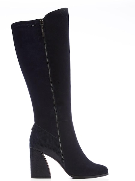 Moda In Pelle Tigerlily Long Boots With Block Heel And Side Zip (C62264) | €79