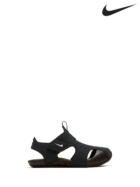 Negro cromo - Nike Sunray Protect Junior Sandals (C64607) | 40 €