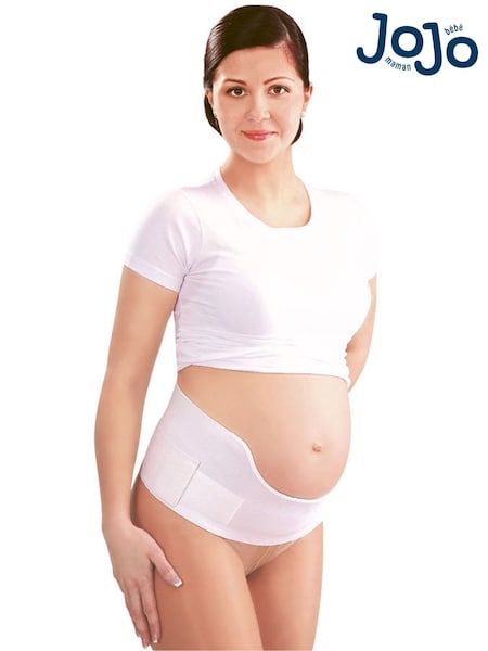 JoJo Maman Bébé White Maternity Medical Grade Support Belt (C64934) | €54