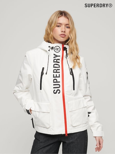 Superdry White Ultimate SD Windcheater Jacket (C65104) | €144