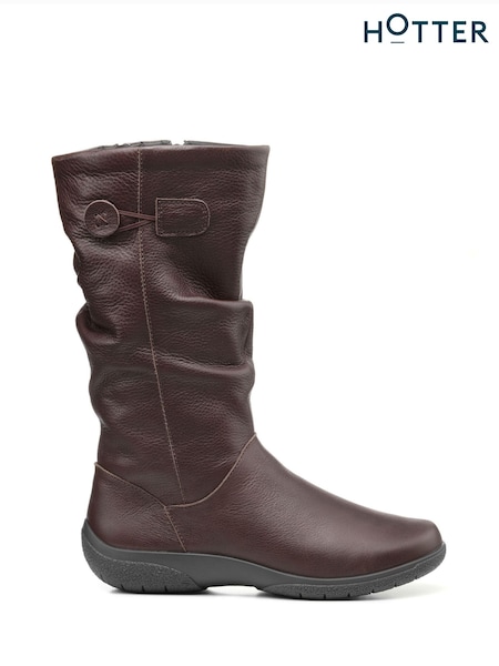 Braun - Hotter Derrymore II Stiefel mit Reißverschluss (C65423) | 213 €