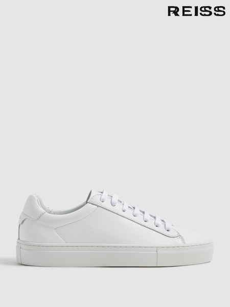 Reiss Finley Lace Up Leather Trainers (C65949) | 960 zł