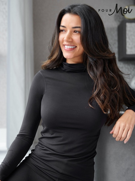 Rollkragenpullover, Schwarz - Pour Moi Round Neck (C66558) | 39 €