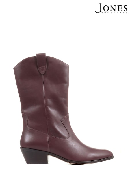 Jones Bootmaker Lala Leather  Western Boots (C66995) | €43