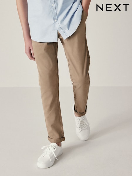 صخري - Stretch Chino Trousers (3-17yrs) (C66996) | ‏4.500 د.ك.‏ - ‏6.500 د.ك.‏