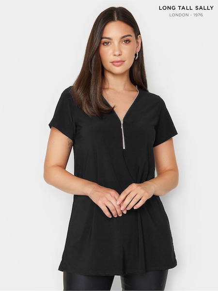 Long Tall Sally Zip Detail T-Shirt (C67303) | 38 €