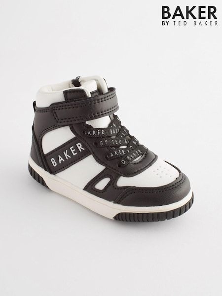 Baker by Ted Baker Boys Black Hi-Top Trainers (C67749) | 17 €