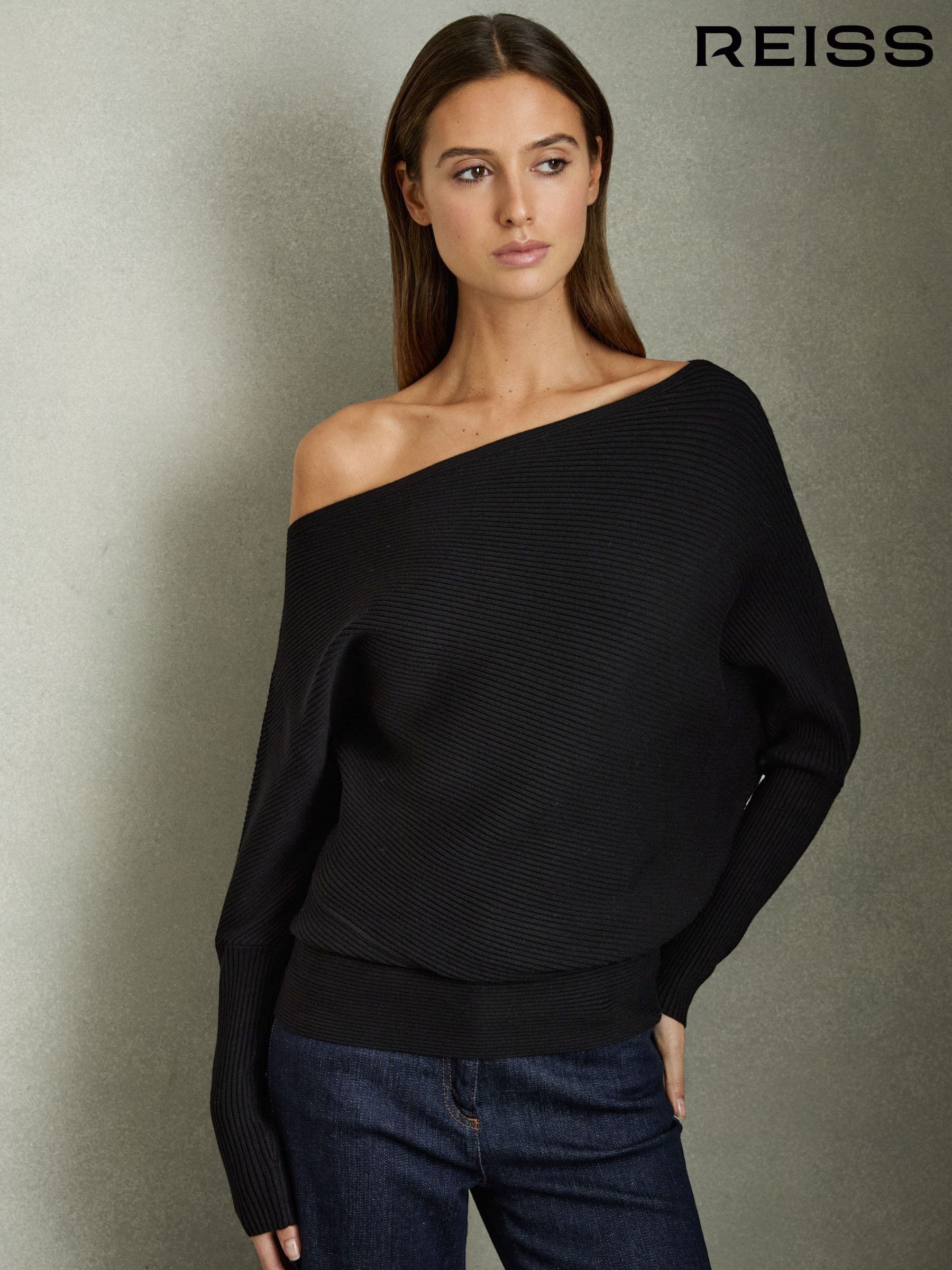 Reiss black jumper shop