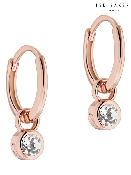 Rose Kultainen/kullanvärinen Tone - Ted Baker SINALAA: Crystal Huggie -korvakorut (C67981) | €47