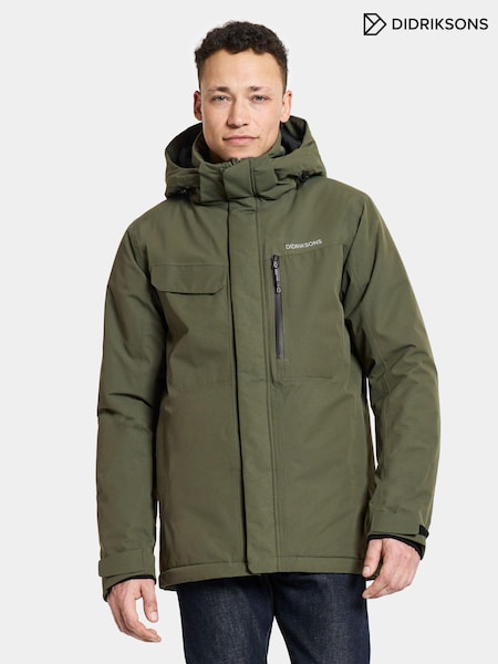 Зеленый - Didriksons Mens Waterproof Stefan Jacket (C68800) | €278