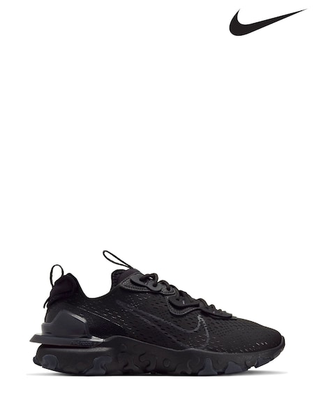 Nike Black React Vision Trainers (C6F199) | €186
