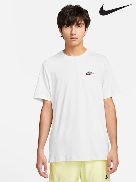 Nike Red/White Club T-Shirt (C70200) | €30