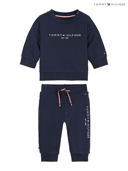 Tommy Hilfiger Blue Baby Essential Two Piece Set (C70276) | €86