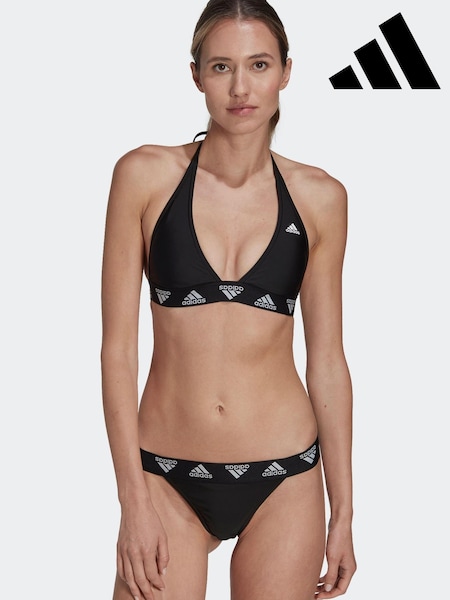 adidas Black Sportswear Swim Neckholder Bikini (C70466) | €15.50