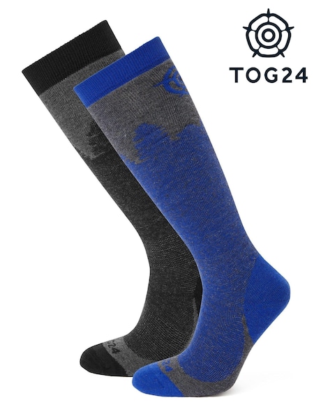 Tog 24 Blue Aprica Ski Socks 2 Packs (C71091) | €40