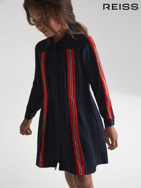 Reiss Abby Long Sleeve Button Front Dress (C71129) | € 79