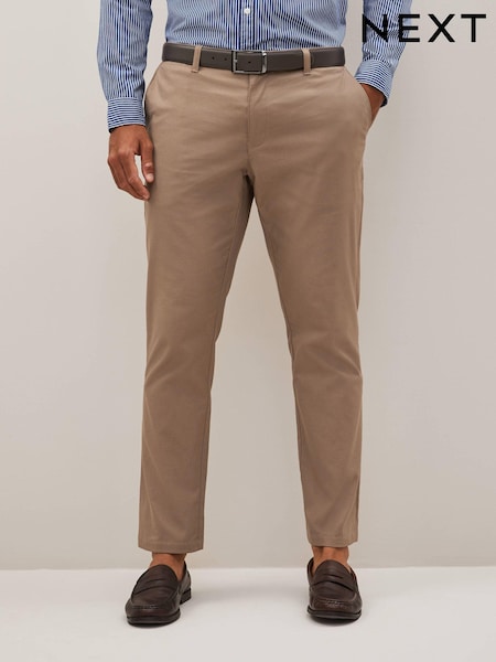 Couleur pierre naturelle - Pantalon chino élégant (C71316) | € 13