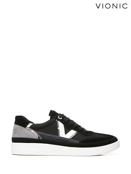 Vionic Canvas Mylie Lace-up Trainers (C71426) | 625 LEI