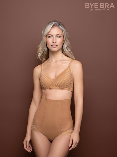 Bye Bra Powermesh High Waist Briefs (C71699) | $48