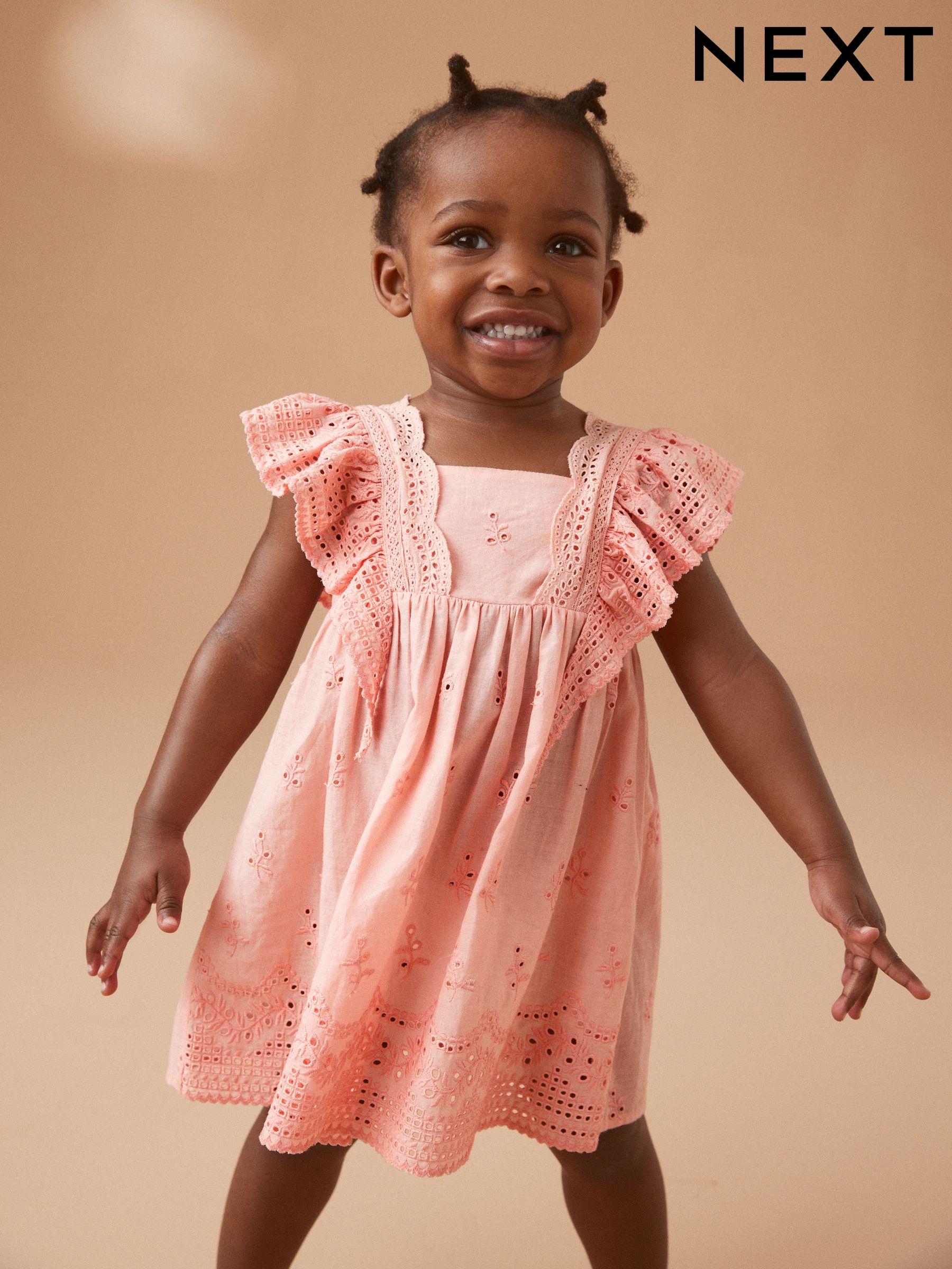 Newborn Unisex Older Boys Older Girls Unisex Younger Girls Dresses Summer Dress Broderie Next Bahrain