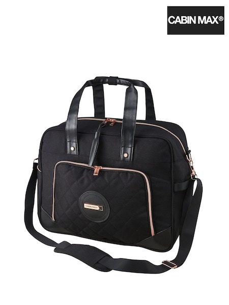 Cabin Max Black Vela 30L Ladies Tote Holdall Bag 45x36x20cm (C72210) | €77