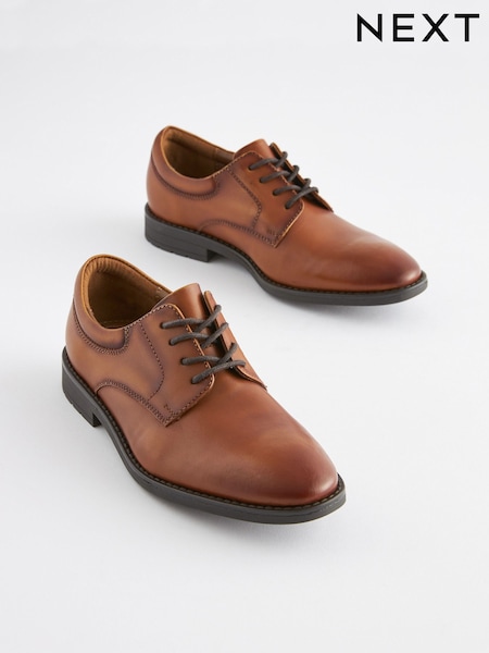 Rjava - Leather Lace-Up Shoes (C72852) | € 27 - € 33