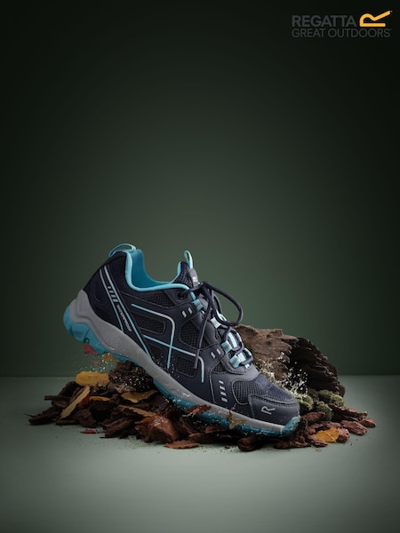 Regatta Blue Womens Vendeavour Waterproof Walking Shoes (C73377) | AED142