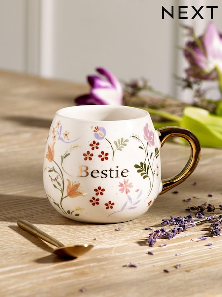 Multi Floral Bestie Mug (C73624) | €9