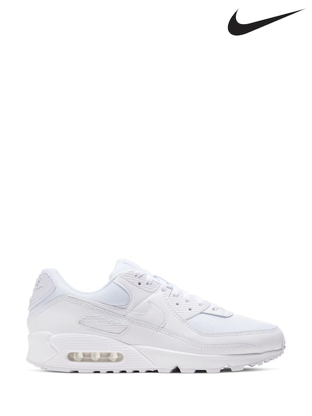 Nike White Air Max 90 Trainers (C73820) | €181 - €192