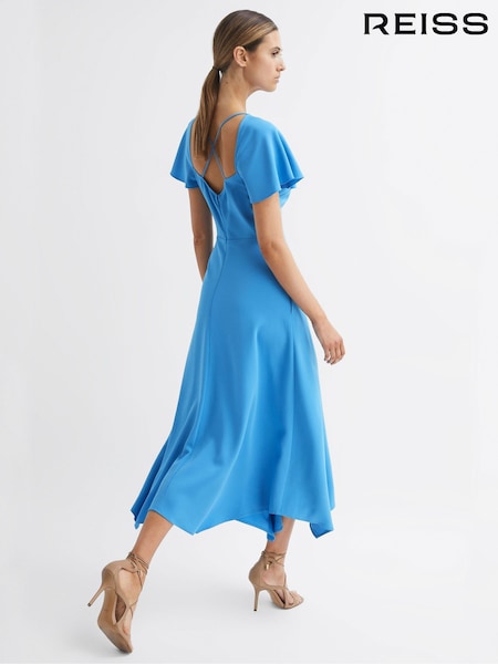 Reiss Eleni Cap Sleeve Maxi Dress (C76727) | 356 €