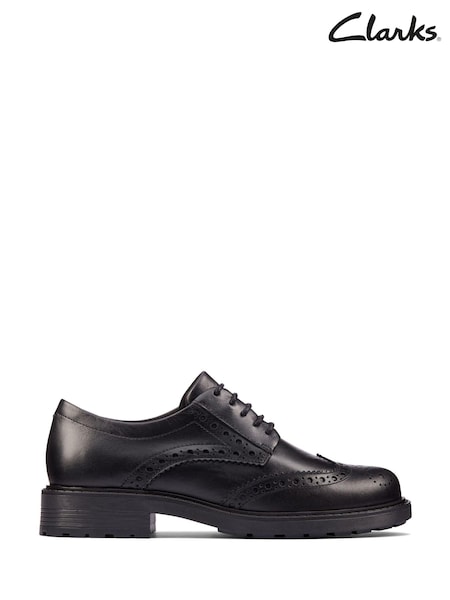 Clarks Standard Fit (F) Leather Orinoco 2 Limit Shoes (C76731) | 61 €