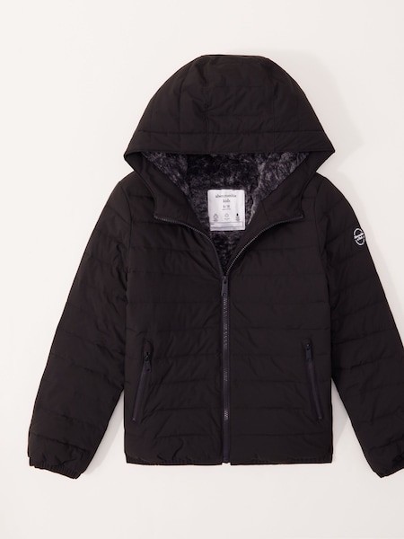 Abercrombie & Fitch Black Cosy Padded Jacket (C77138) | €39