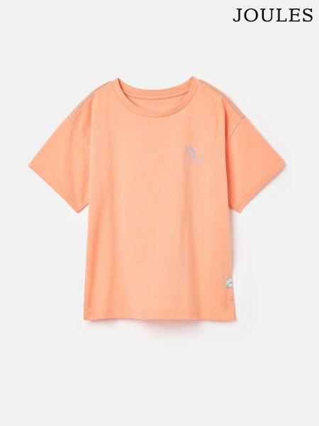 Joules Boys' Ben Orange Short Sleeve T-Shirt (C77144) | €13 - €14.50