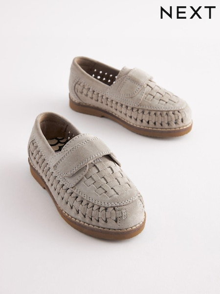 Stone Leather Woven Loafers (C77647) | €8.50 - €10