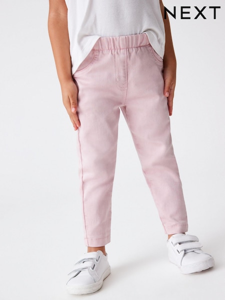 Pink 1 Pack Elasticated Waist Jeggings (3mths-7yrs) (C77900) | R$ 85 - R$ 105
