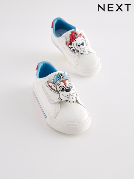 PAW Patrol alb - Strap Touch Fastening Shoes (C78234) | 89 LEI - 104 LEI