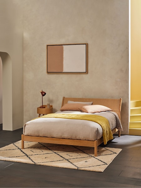 MADE.COM Natural Kali Bed in Oak (C78431) | €1,511 - €1,637