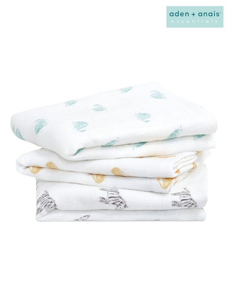 aden + anais Animal Kingdom Cotton Muslin Squares 3 Pack (C78561) | kr328