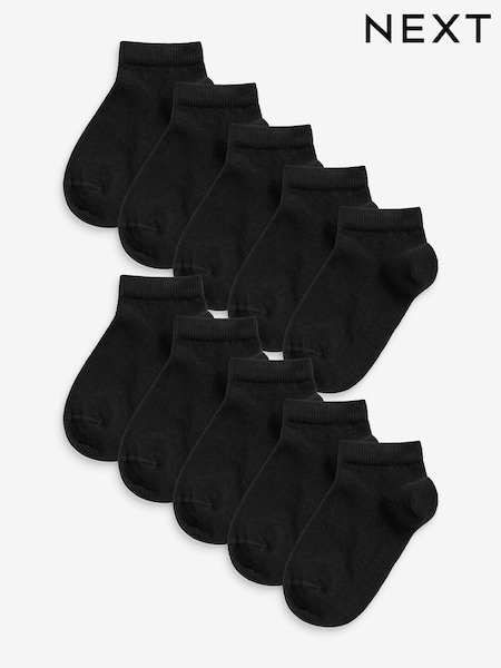 Black 10 Pack Trainer Socks (C78643) | €14 - €17