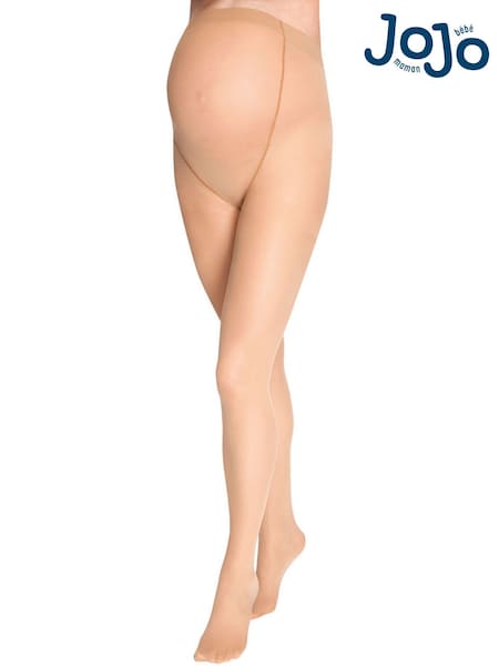 עירום טבעי - Jojo Maman Bébé 2-pack 15 Denier Maternity Tights (C78718) | ‏63‏₪