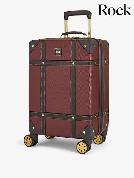 Burgundia - Rock Luggage Vintage Cabin Suitcase (C80427) | €158