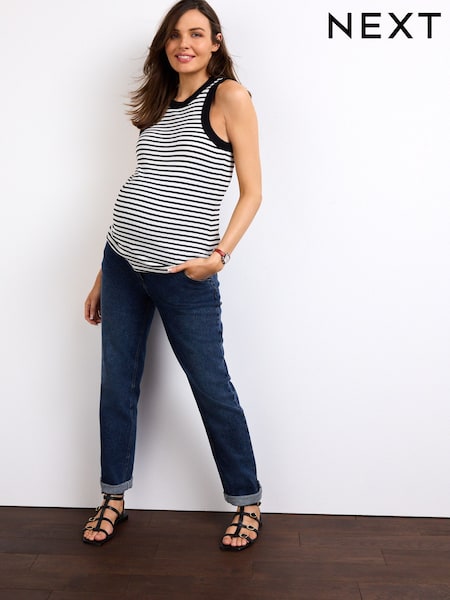 Темно-синий - Maternity Skinny Jeans (C80701) | €9