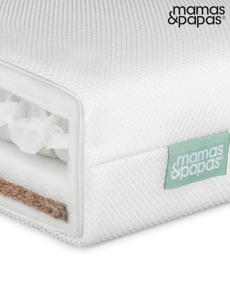 Mamas & Papas A Good Night's Sleep, All Round Premium Dual Core Cot Mattress (C80980) | €215