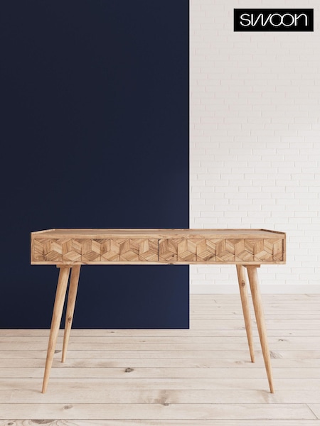 Swoon Brown Terning Desk (C81307) | €592