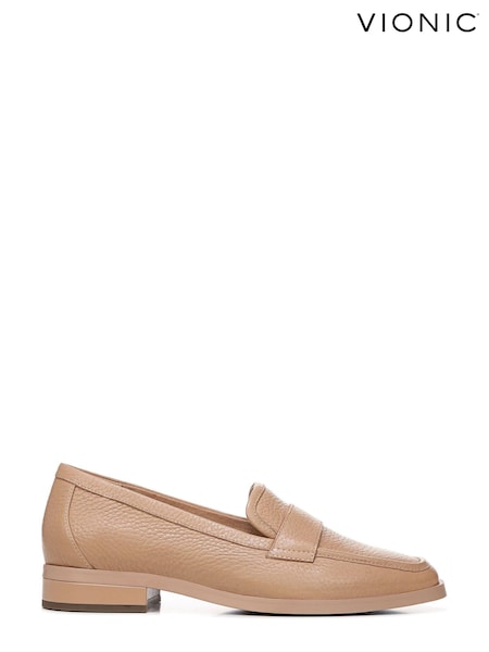 Vionic Sellah Tumbled Leather Slip On Shoes (C81475) | €99