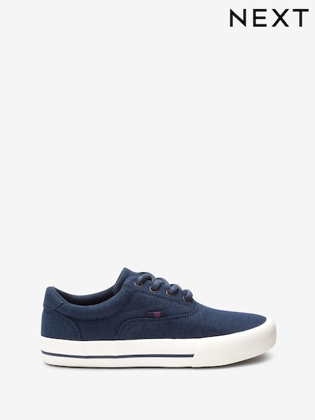 Navy Blue Lace-Up Shoes (C81884) | €7 - €8.50