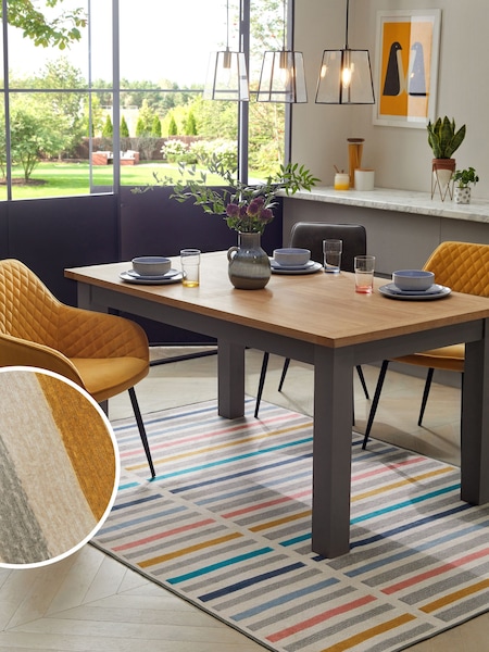 Multi Washable Erica Stripe Rug (C81933) | €13.50 - €79