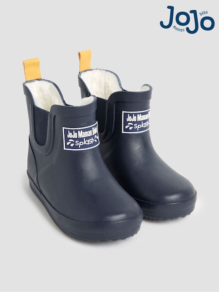 Marineblau/blau - JoJo Maman Bébé Bequeme, gefütterte Gummistiefeletten (C82863) | 39 € - 42 €