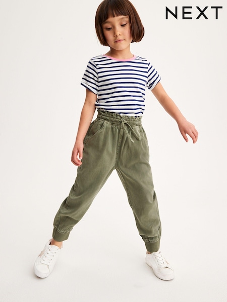 Kaki zelena - Cuff Joggers (3-16yrs) (C83785) | € 15 - € 19